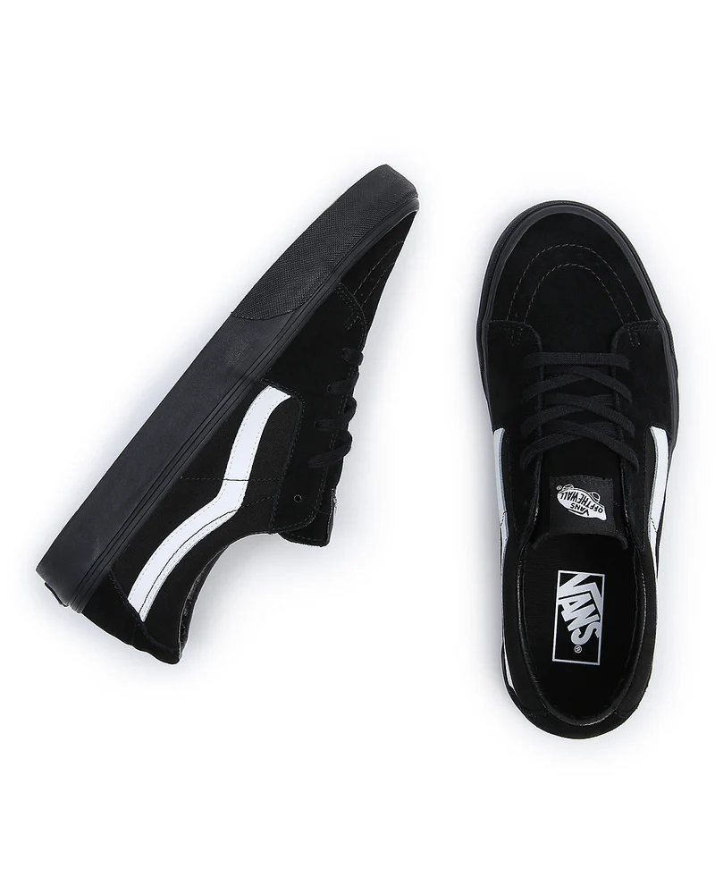 VANS Unisex-Sneaker Sk8-Low – Schwarz/Weiß