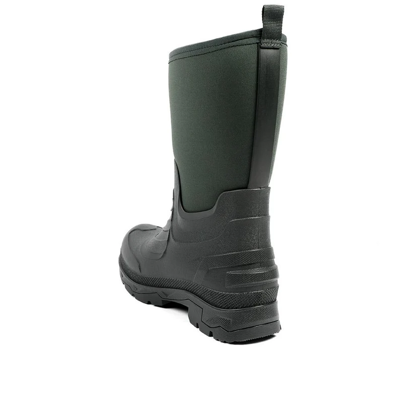 Wide Fit Rugged Water Resistant Wellies - FEI42006 / 328 528 - Green