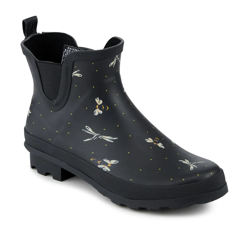 Women’s Comfort Fit Welly Boots - RAI42000 / 328 472 - Black Multi