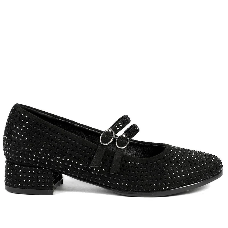 Bellissimo Smart Diamente Mary Janes - BELBRK42004 / 327 977 - Black