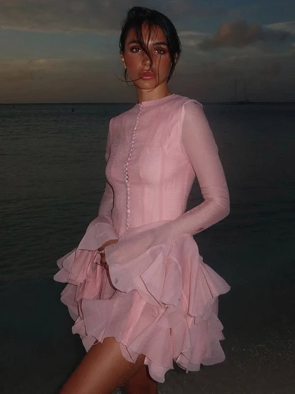 Mini Cocktailkleid Damen Elegant