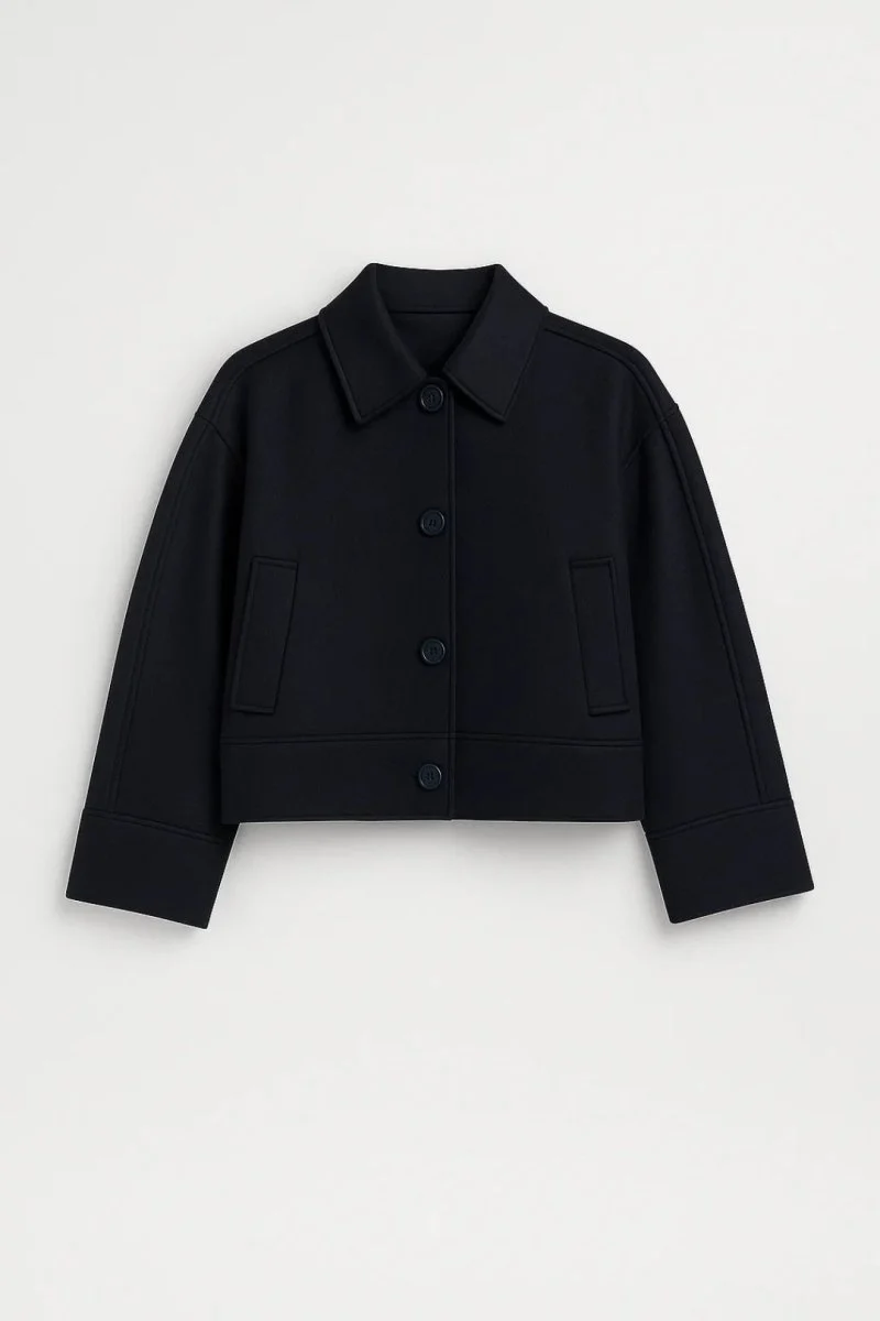 Damen Übergangsjacke Kurz Elegant