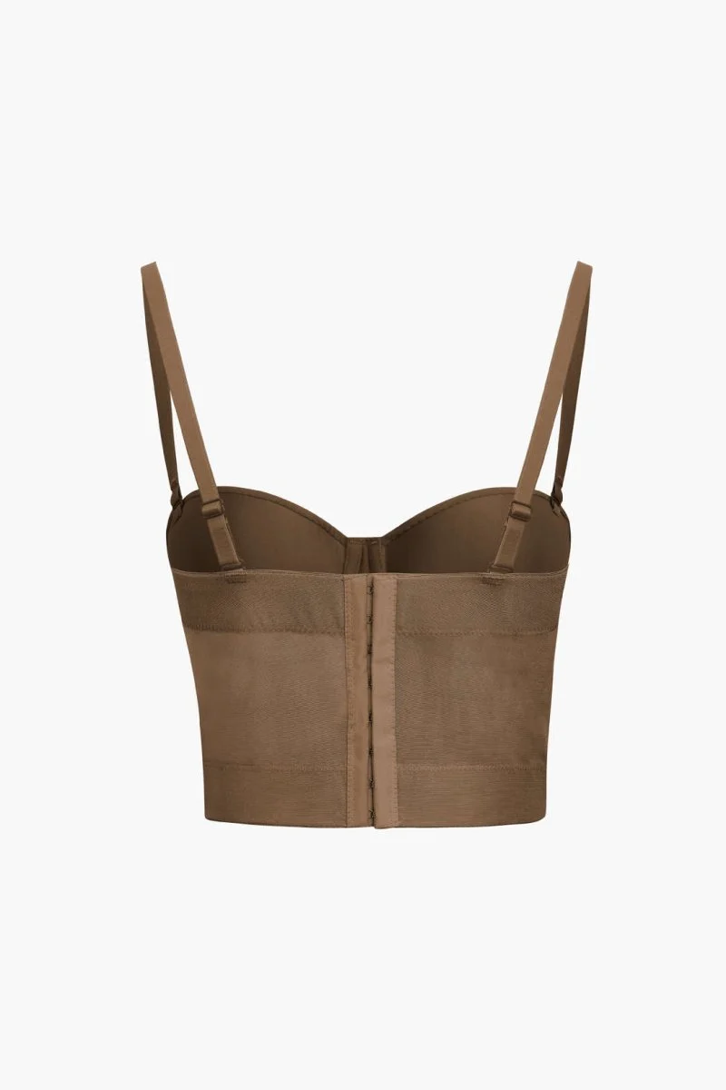 Damen Korsett Top mit Trägern