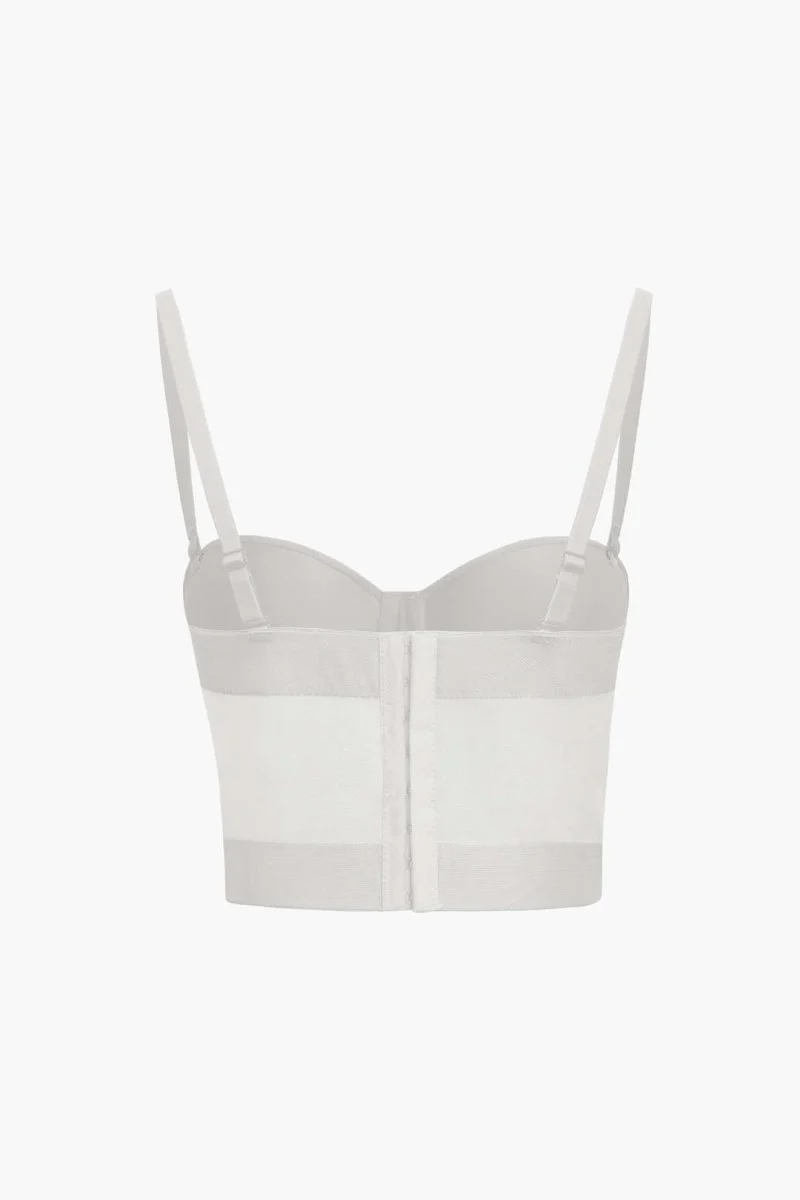 Damen Korsett Top mit Trägern