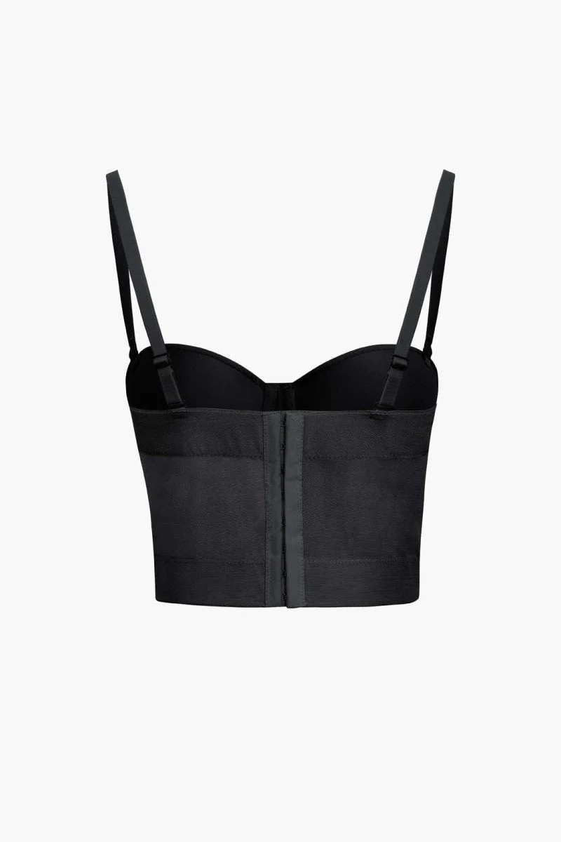 Damen Korsett Top mit Trägern