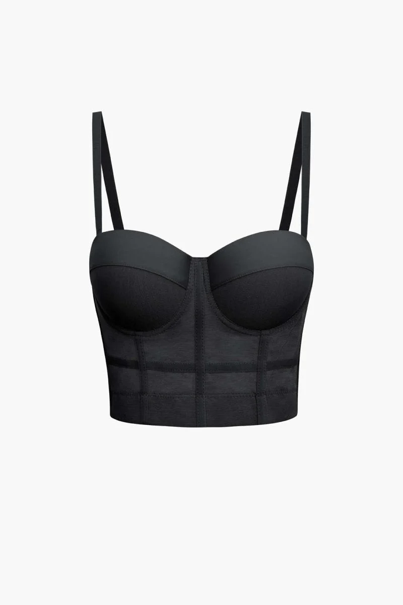 Damen Korsett Top mit Trägern
