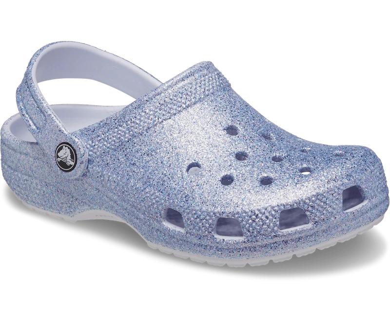 Crocs Klassischer Glitzer-Clog für Kinder - Frosted Glitter
