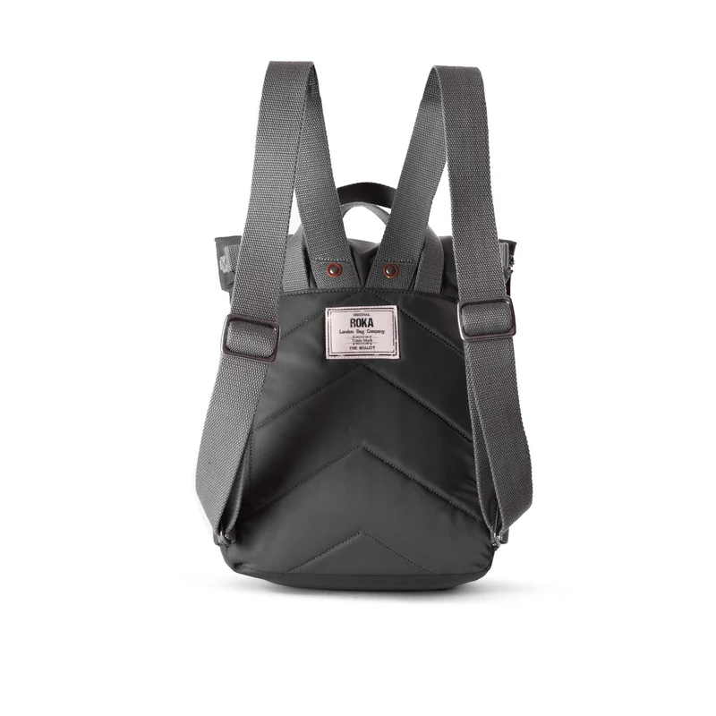 ROKA Canfield B Graphite Kleine Tasche aus recyceltem Nylon