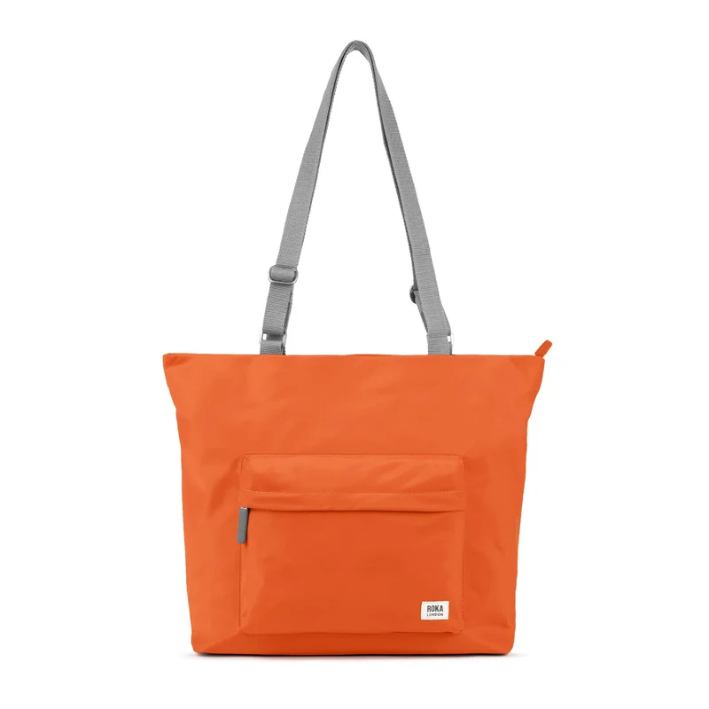 ROKA Trafalgar B Burnt Orange Tasche aus recyceltem Nylon