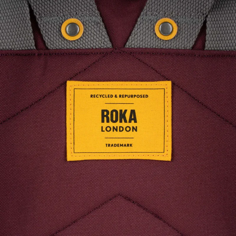 ROKA Gelbes Etikett Canfield B Zinfandel Medium Tasche aus recyceltem Canvas
