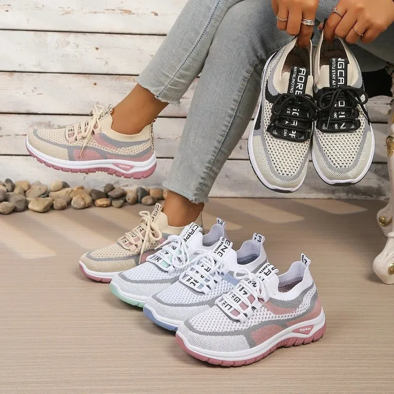 Sportliche Damen Sneaker Mit Komfortabler Sohle
