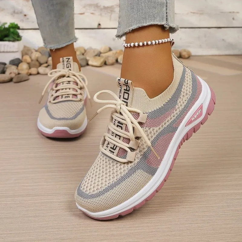 Sportliche Damen Sneaker Mit Komfortabler Sohle