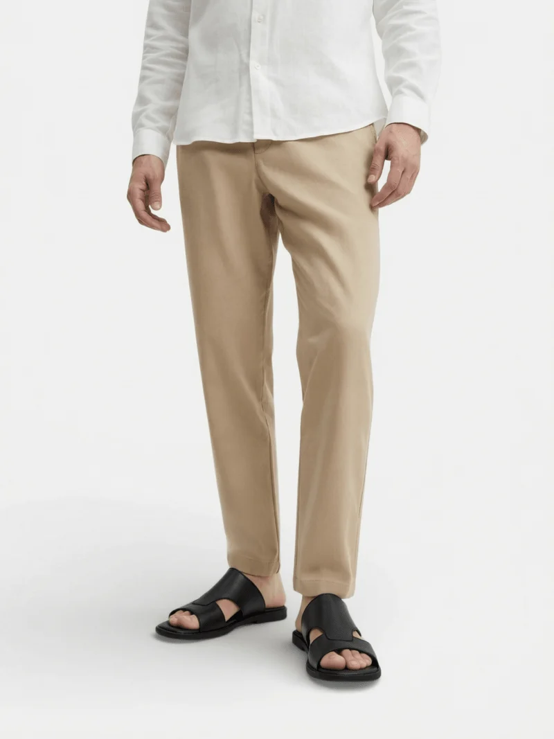 Casual Herren Pantoletten Mit Offenem Design