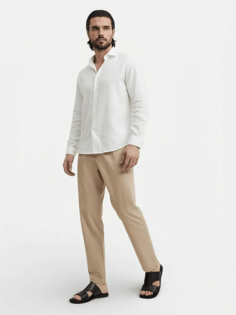 Casual Herren Pantoletten Mit Offenem Design