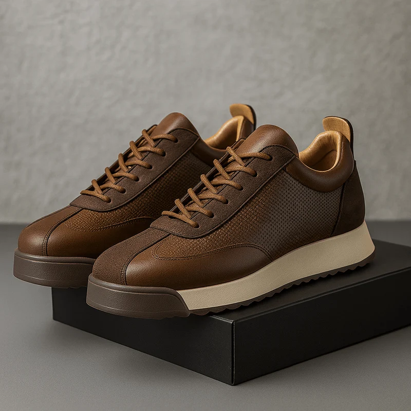 Elegante Herren Schuhe Mit Schnürung