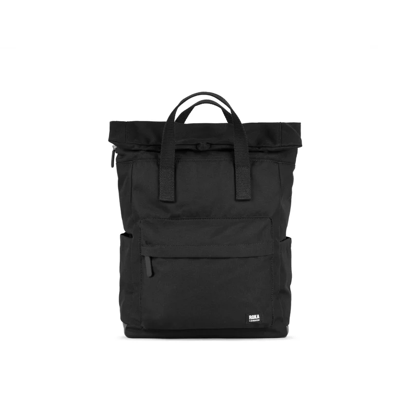 ROKA Black Label Canfield B Ash Medium Tasche aus recyceltem Canvas