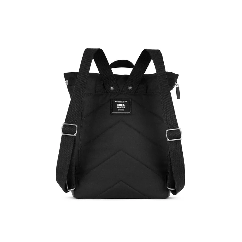 ROKA Black Label Canfield B Ash Medium Tasche aus recyceltem Canvas