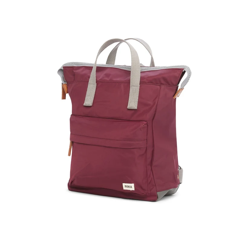 ROKA Bantry B Plum Medium Tasche aus recyceltem Nylon