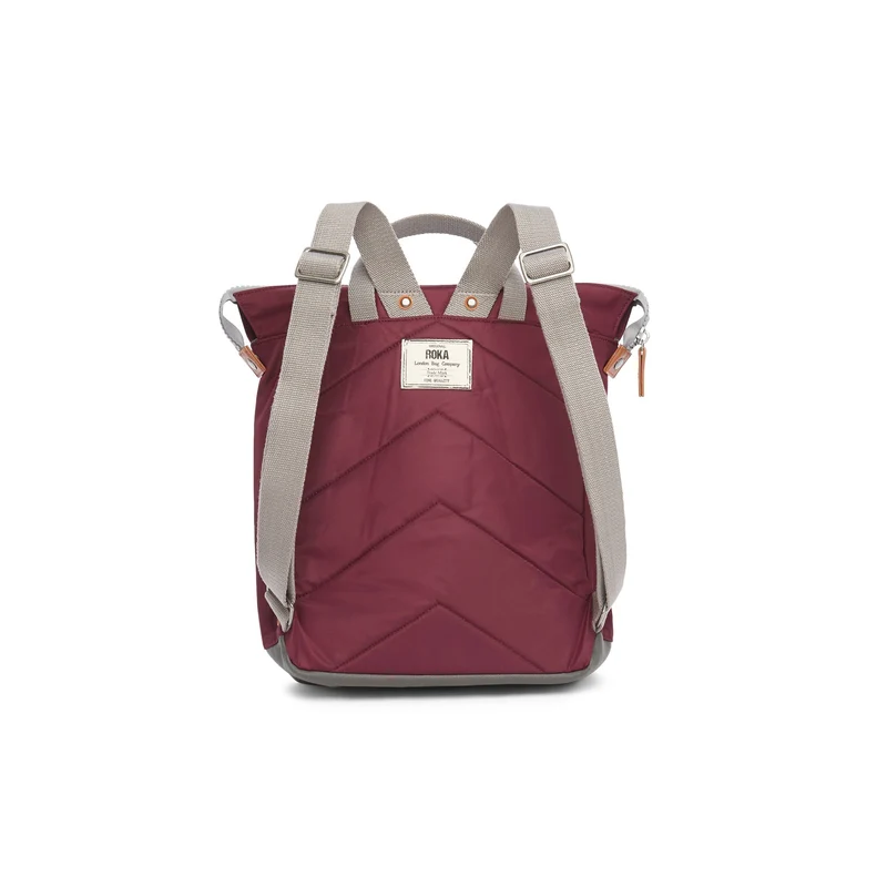 ROKA Bantry B Plum Medium Tasche aus recyceltem Nylon