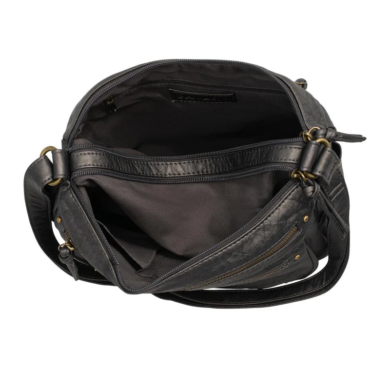 Multi Zip Pocket Crossbody Bag - JEWN42000 / 328 417 - Charcoal