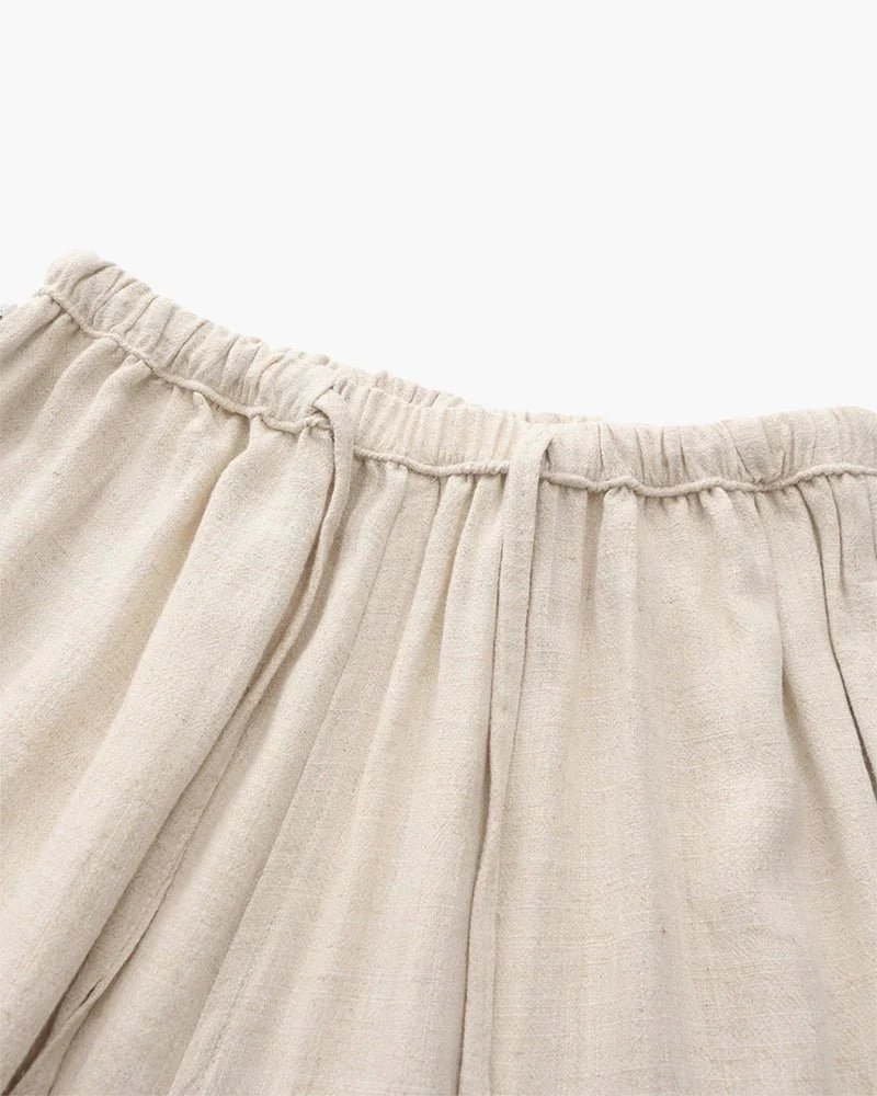 Herren Hose mit Kordelzug locker