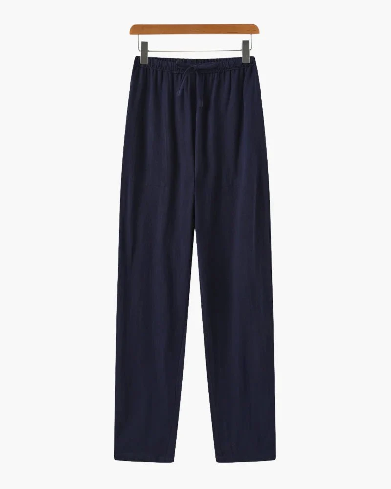 Herren Hose mit Kordelzug locker