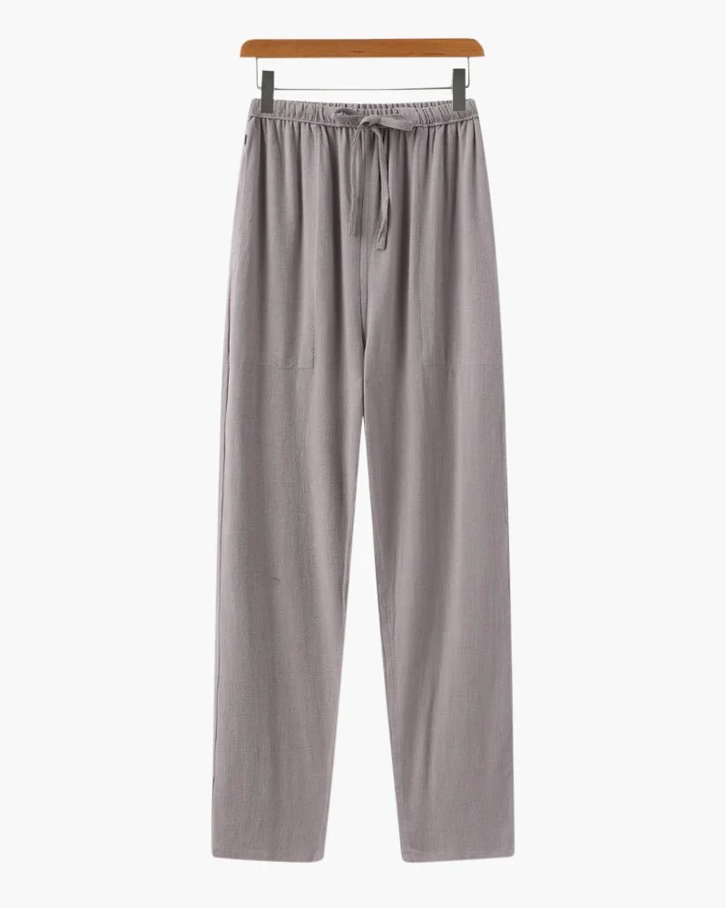 Herren Hose mit Kordelzug locker