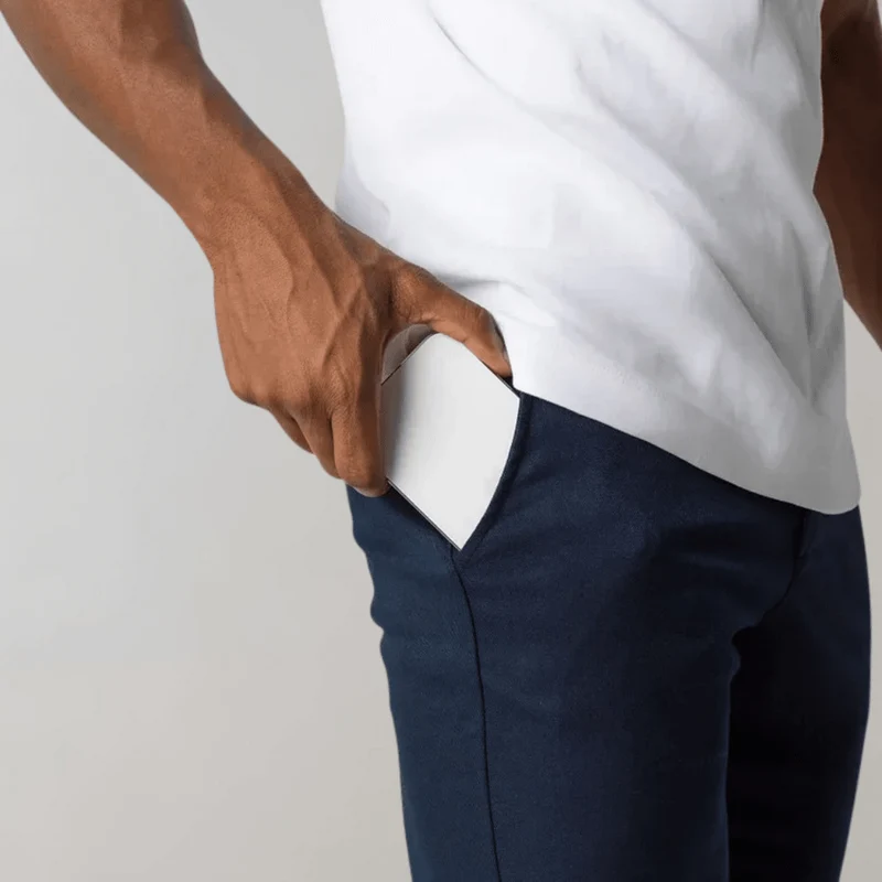 Herren Chino Hose Slim Fit Smart Casual