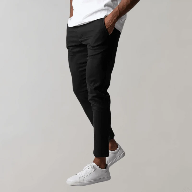 Herren Chino Hose Slim Fit Smart Casual