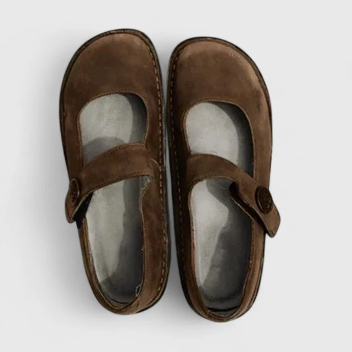 Mary Jane Schuhe Damen mit Riemen