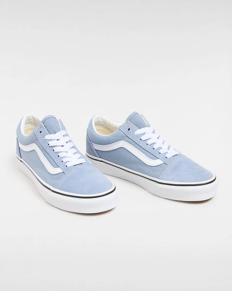 VANS Unisex-Old-Skool-Color-Theory-Trainer – Dusty Blue