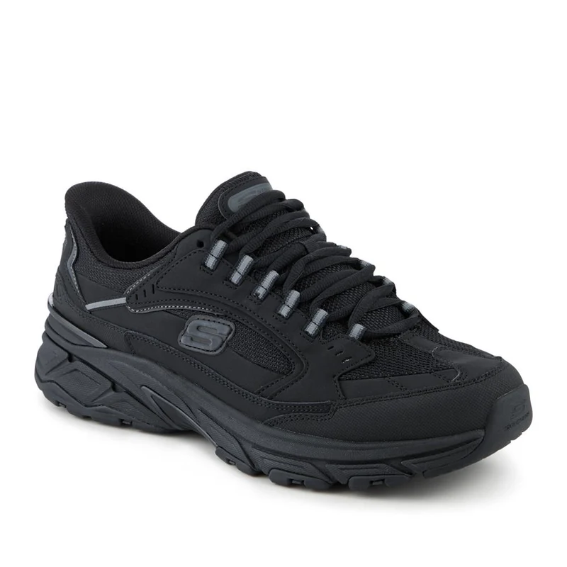 Leather Stamina Sport Slip-In Trainers - SKE42033 / 327 740