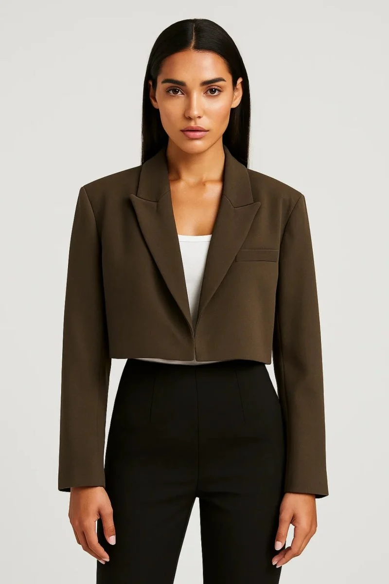 Blazer Damen Kurz Elegant