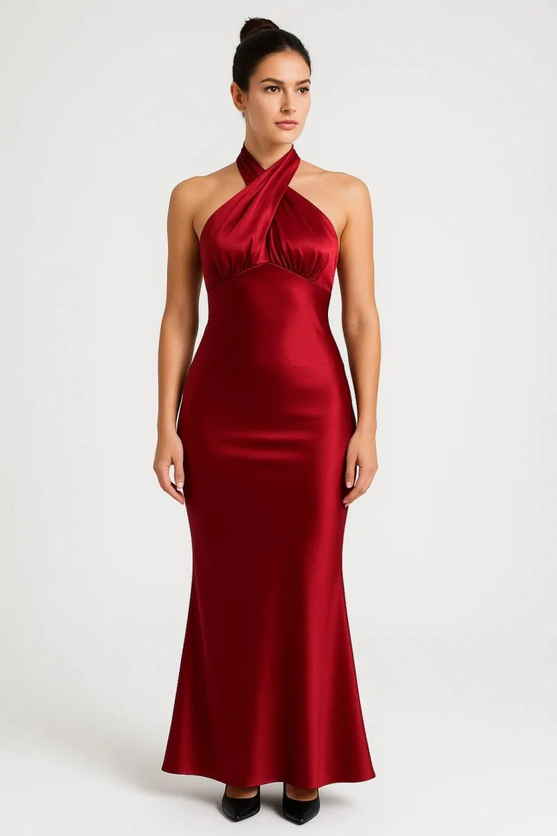 Maxikleid Festlich Neckholder