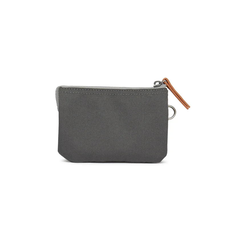 ROKA Carnaby Kleine Geldbörse aus recyceltem Canvas von Carbon