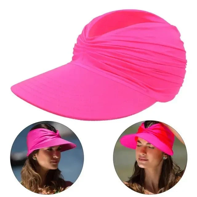 Damen Sonnenhut mit UV Schutz und breitem Schirm