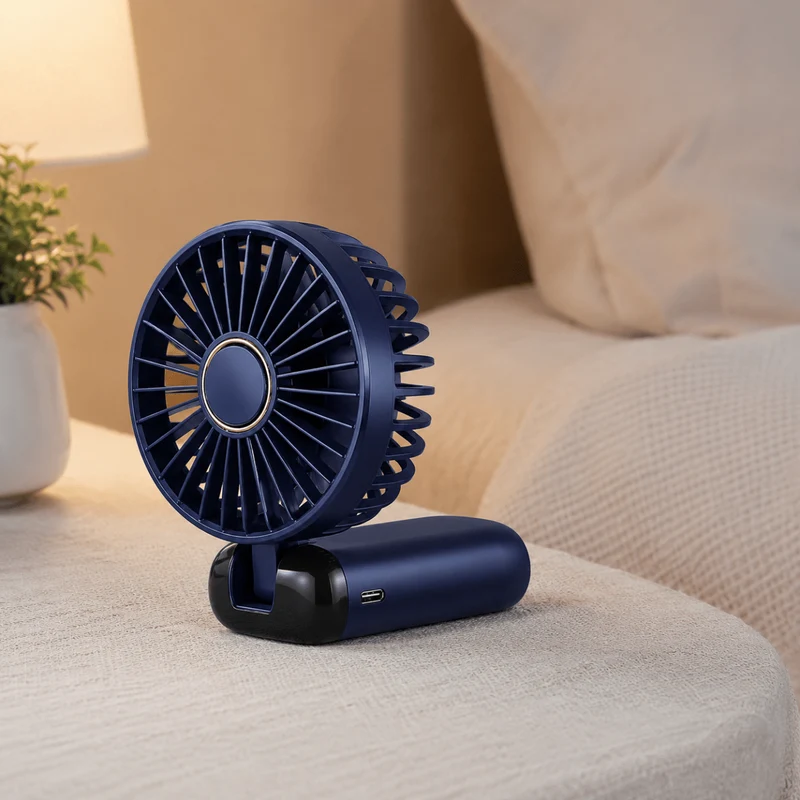 Handventilator mit Akku und LED Display