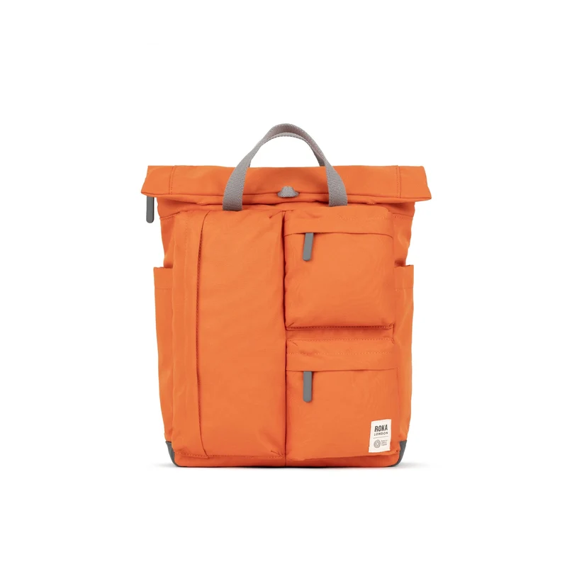 ROKA Waterhouse Atomic Orange Mittelgroße Tasche aus recyceltem Canvas