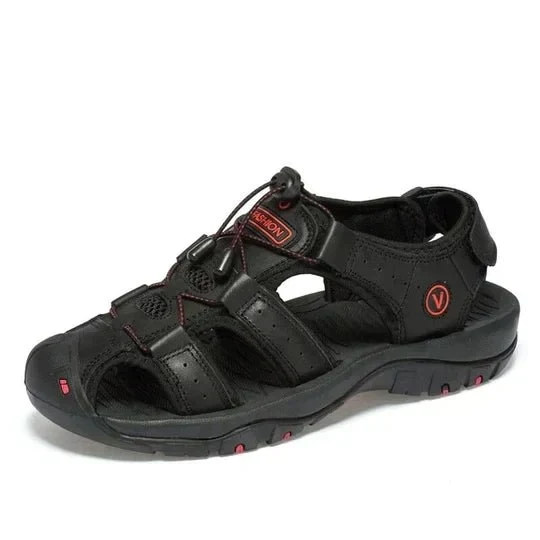Herren Trekkingsandalen Mit Klettverschluss Für Outdoor