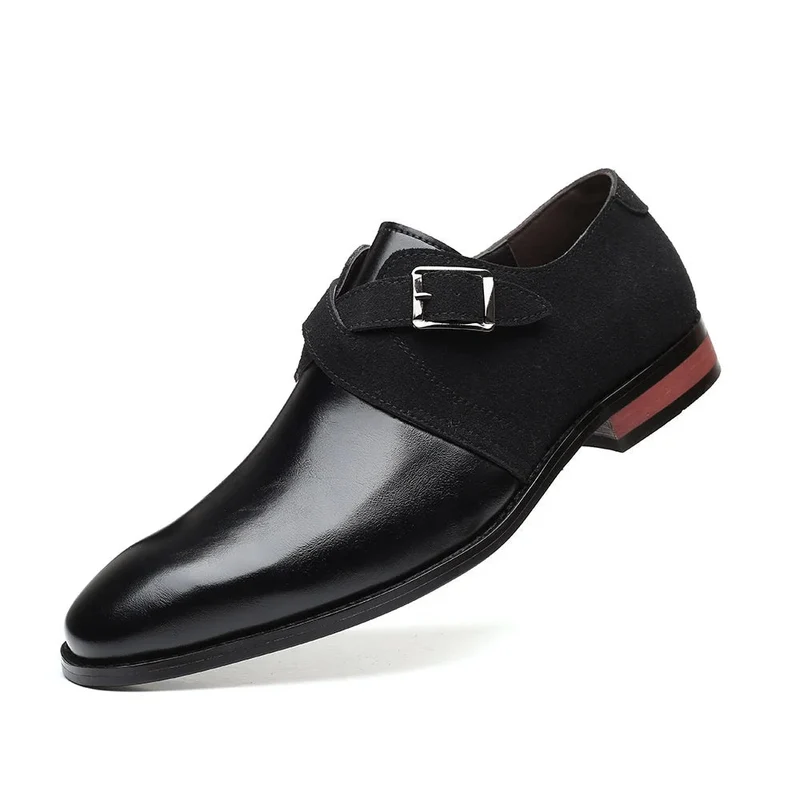 Klassische Monkstrap Herrenschuhe Für Hochzeit