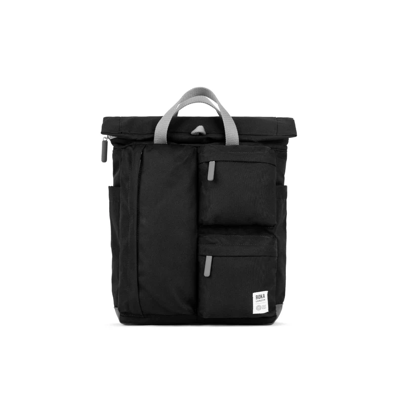 ROKA Waterhouse Ash Mittelgroße Tasche aus recyceltem Canvas