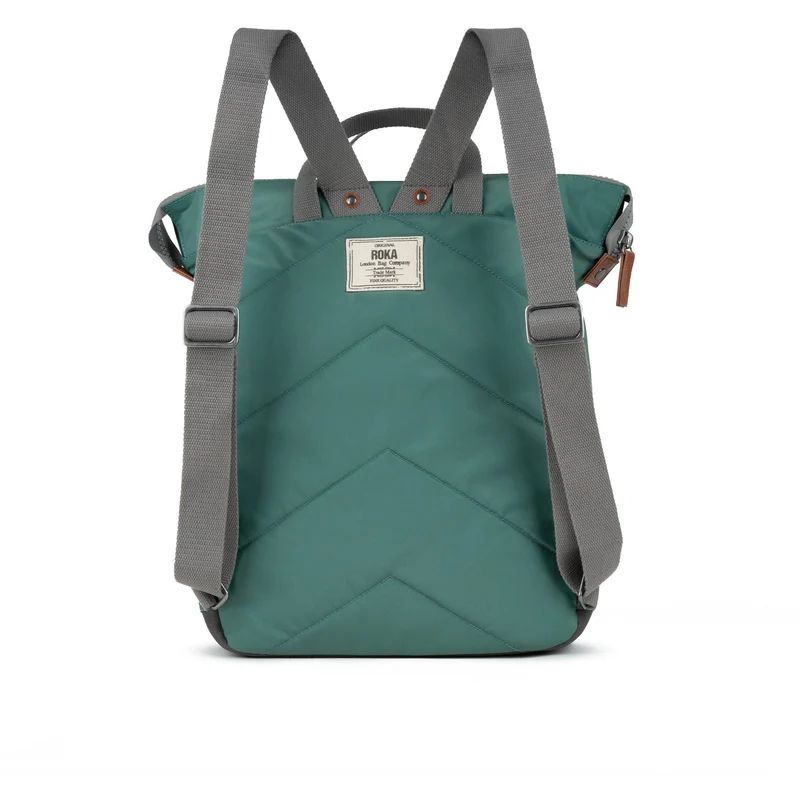 ROKA Bantry B Sage Große Tasche aus recyceltem Nylon