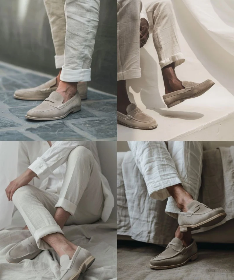 Bequeme Slip-On Loafer Alltag