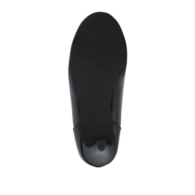 Smart Stiletto Heel Slip On Ankle Boots - WBINS42108 / 328 634 - Black