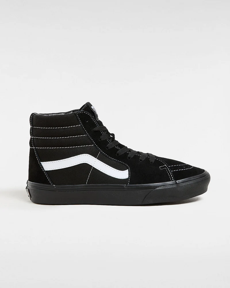 VANS Unisex-Sneaker Sk8-Hi aus Wildleder-Canvas – Schwarz