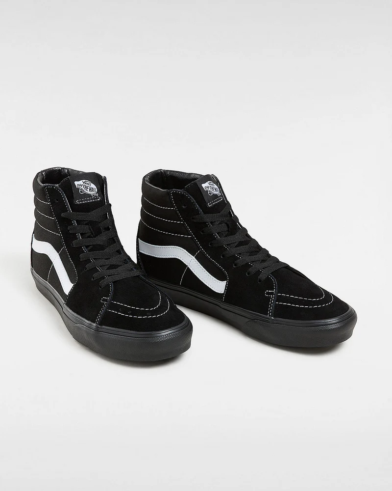 VANS Unisex-Sneaker Sk8-Hi aus Wildleder-Canvas – Schwarz