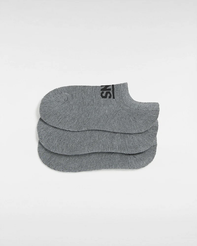 VANS Klassische Kick-No-Show-Socken für Kinder (3 Paar) – Grau