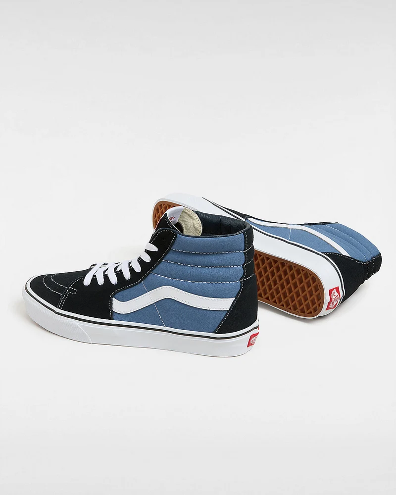 VANS Unisex-Sk8-Hi-Turnschuhe – Marineblau