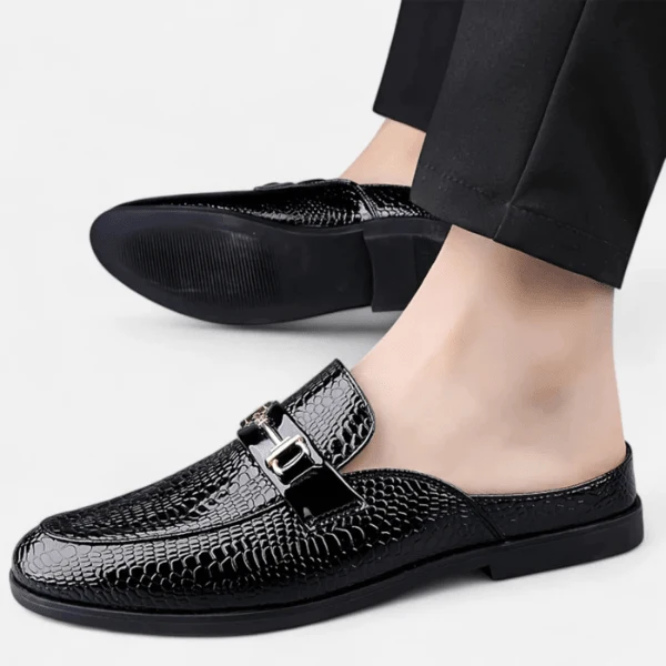 Herren Loafer Elegant mit Metallspange