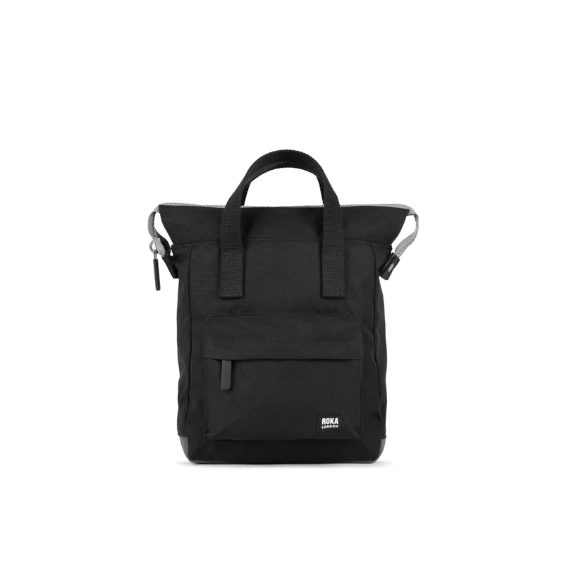 ROKA Black Label Bantry Kleine Tasche aus recyceltem Canvas von B Ash